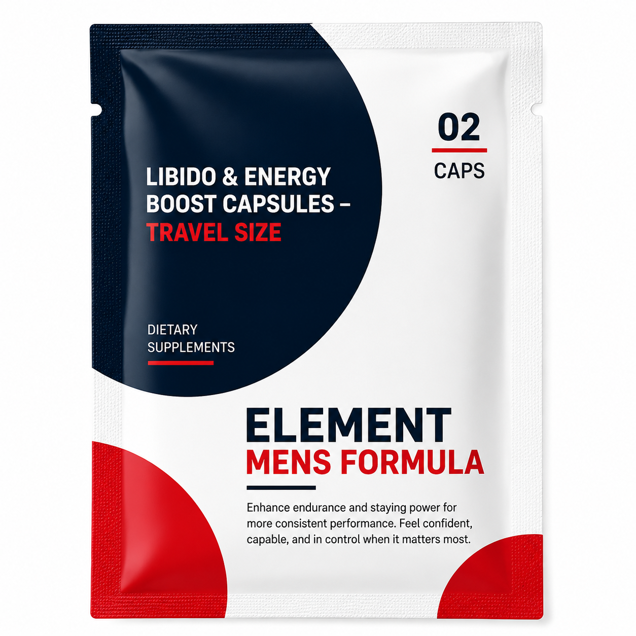 Libido & Energy Boost Capsules - Travel Size