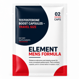 Testosterone Boost Capsules - Travel Size